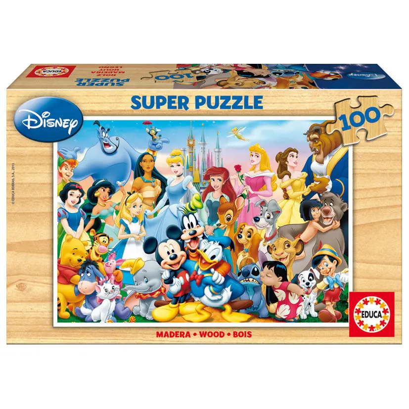 Disney The Wonderful World of Disney puzzle 100pcs termékfotó