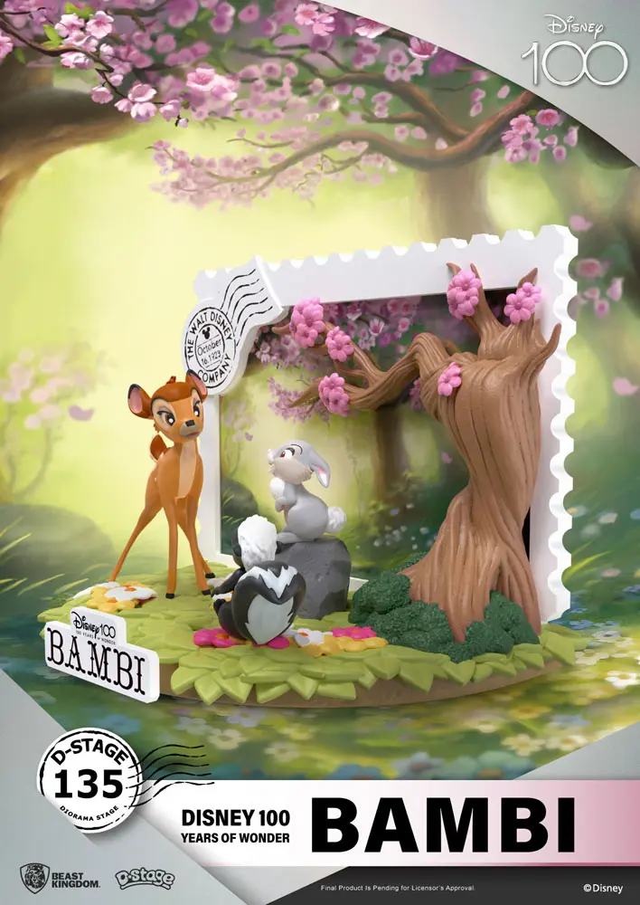 Disney 100th Anniversary D-Stage PVC Dioráma Bambi 12 cm produktová fotografia