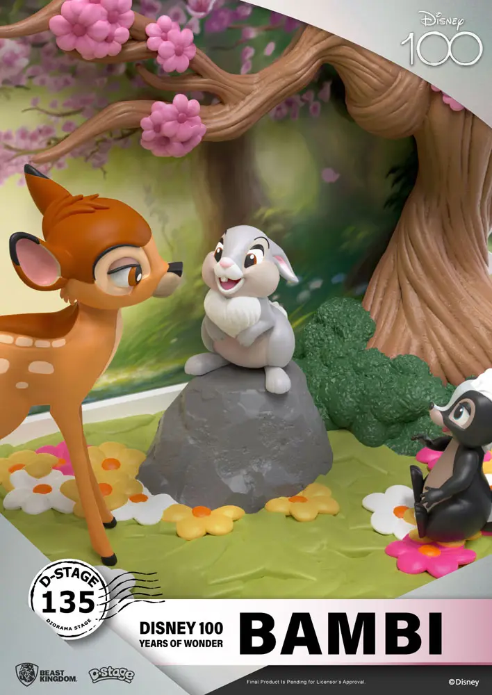 Disney 100th Anniversary D-Stage PVC Dioráma Bambi 12 cm produktová fotografia