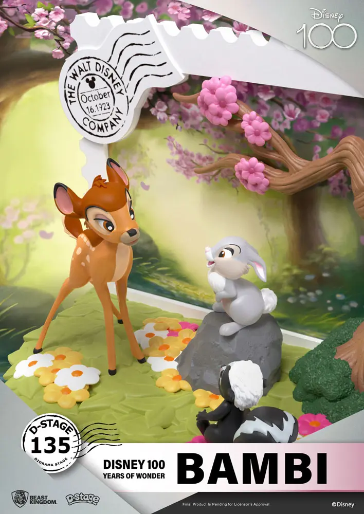 Disney 100th Anniversary D-Stage PVC Dioráma Bambi 12 cm produktová fotografia