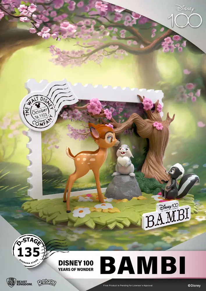 Disney 100th Anniversary D-Stage PVC Dioráma Bambi 12 cm produktová fotografia