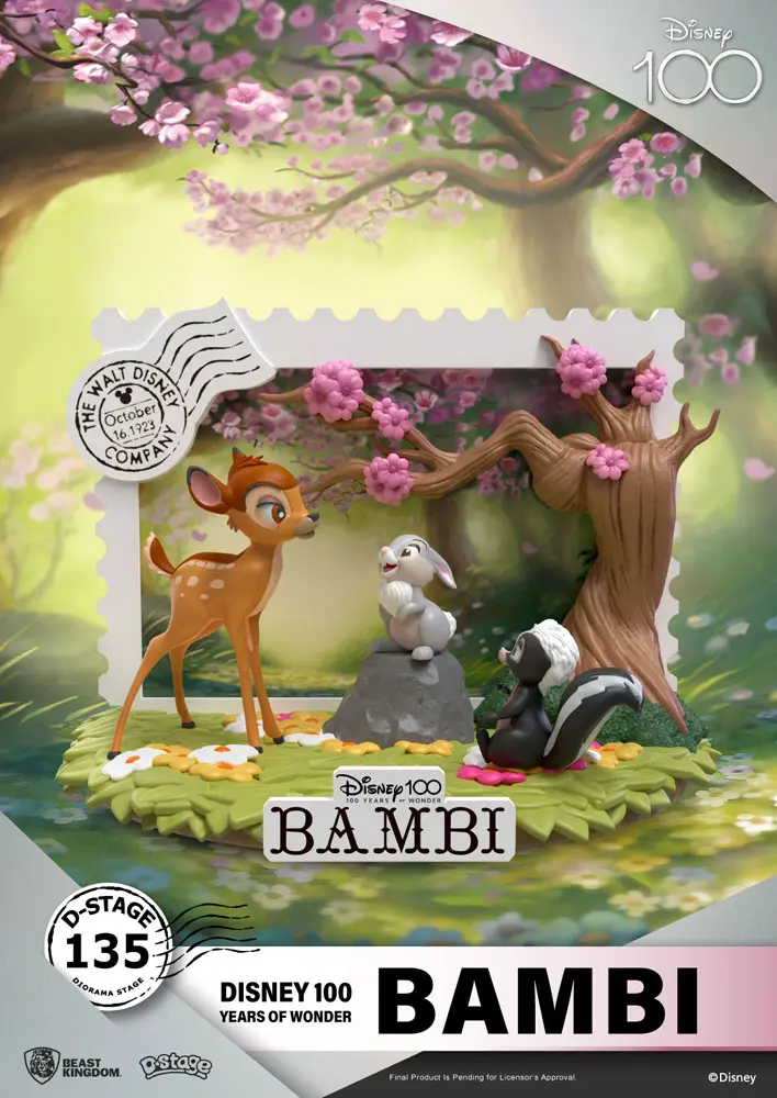 Disney 100th Anniversary D-Stage PVC Dioráma Bambi 12 cm produktová fotografia