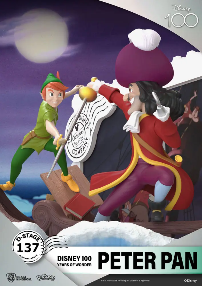 Disney 100th Anniversary D-Stage PVC Dioráma Peter Pan 12 cm produktová fotografia