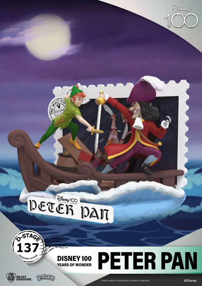 Disney 100th Anniversary D-Stage PVC Dioráma Peter Pan 12 cm produktová fotografia