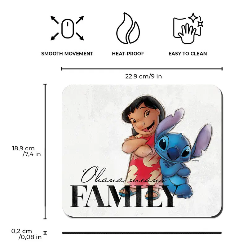 Disney 100th Anniversary Lilo & Stitch podložka pod myš termékfotó