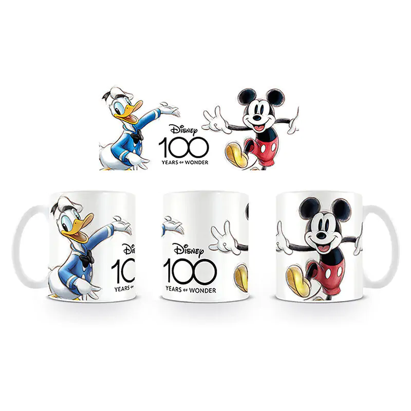 Disney 100th Anniversary Mickey & Donald hrnček 315ml produktová fotografia