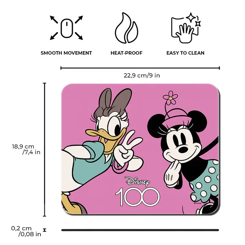 Disney 100th Anniversary Minnie & Daisy mouse podložka pod myš termékfotó