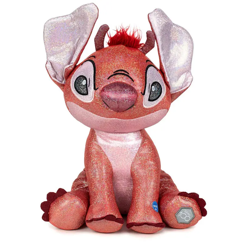 Disney 100th Anniversary Stitch Leroy Glitter plüss figura 28 cm termékfotó