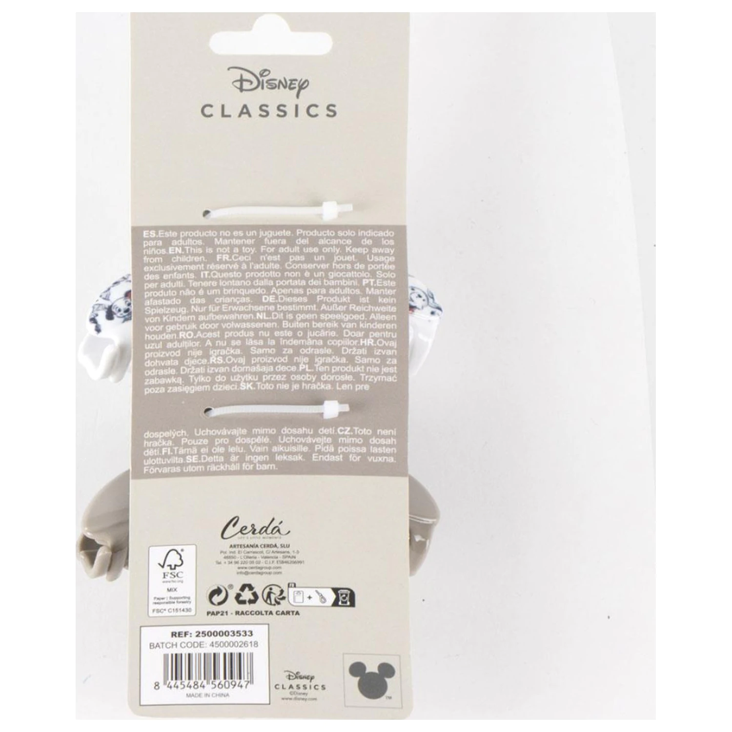 Disney 101 Dalmatians Zábavná súprava sponiek do vlasov, 2 ks produktová fotografia