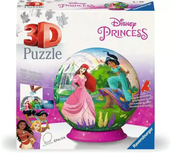 Disney 3D Puzzle Princesses Puzzle Ball (73 kusov) termékfotó