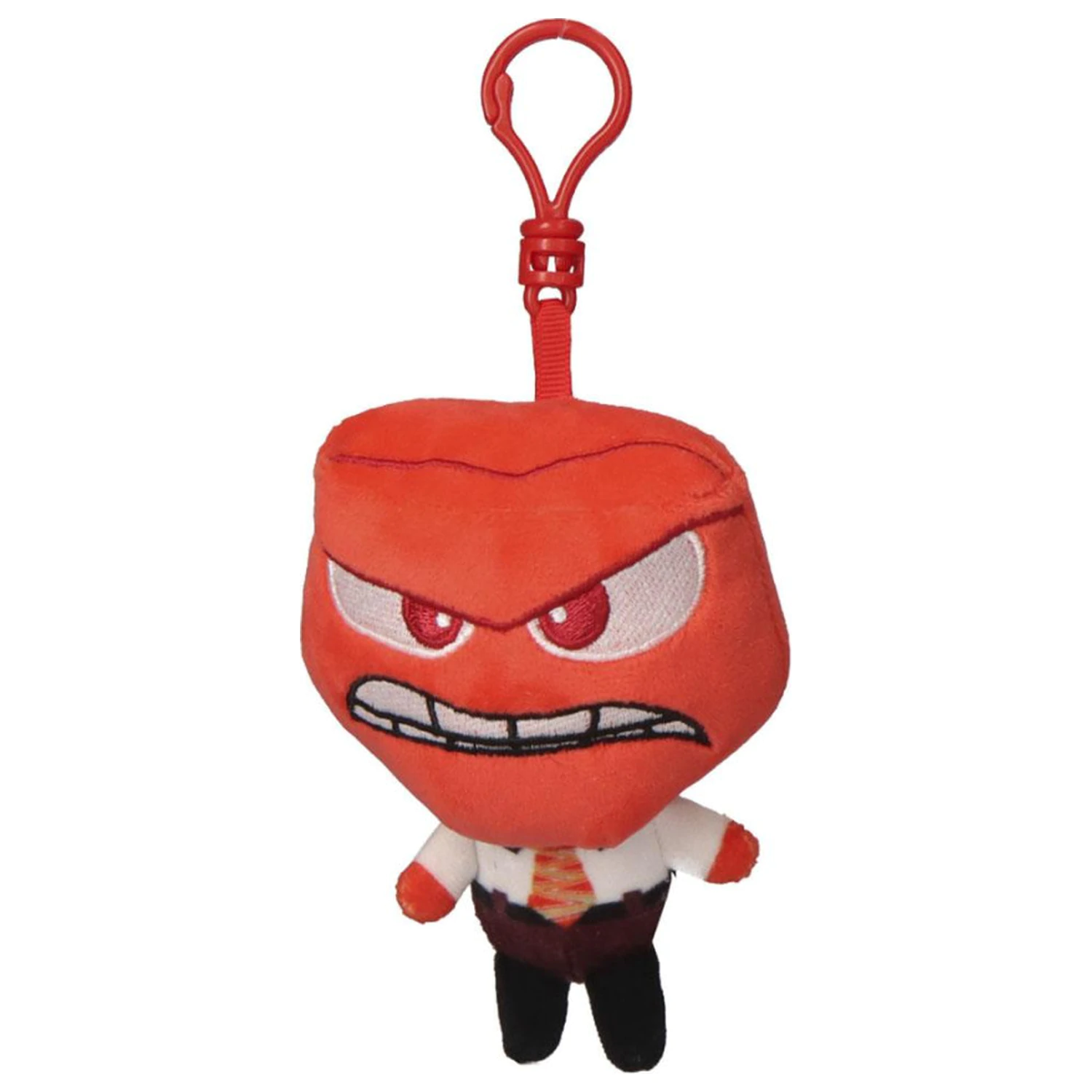 Disney Inside Out Anger 3D plyšová figúrka s vešiakom, prívesok na tašku 12 cm produktová fotografia