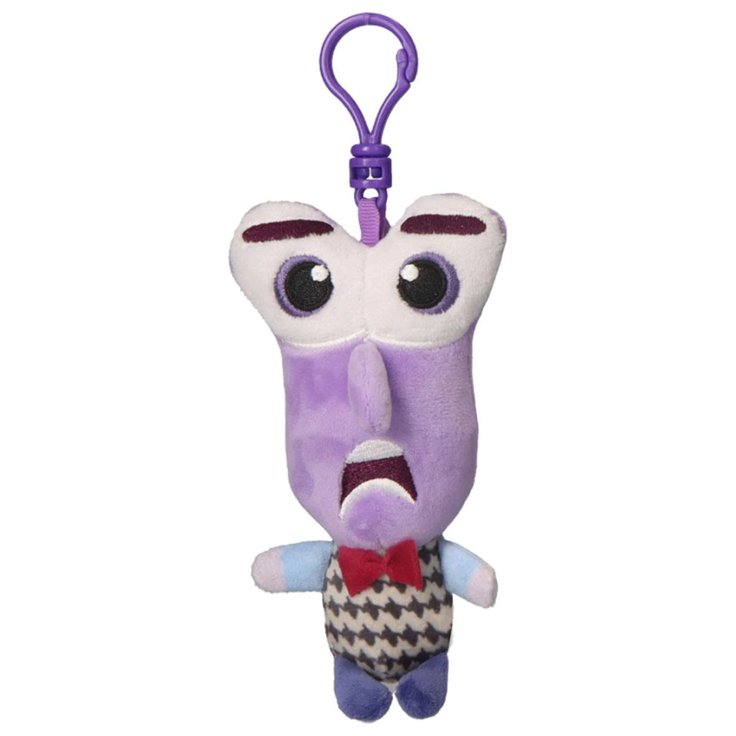 Disney Inside Out Fear 3D plyšová figúrka s vešiakom, prívesok na tašku 12 cm produktová fotografia