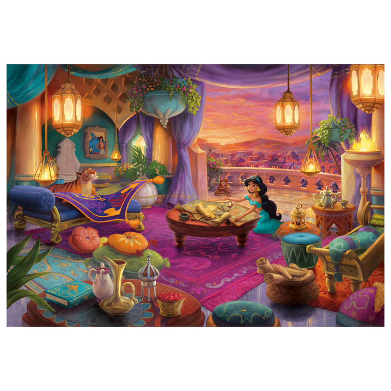 Disney Aladdin Jasmine puzzle 500 ks produktová fotografia