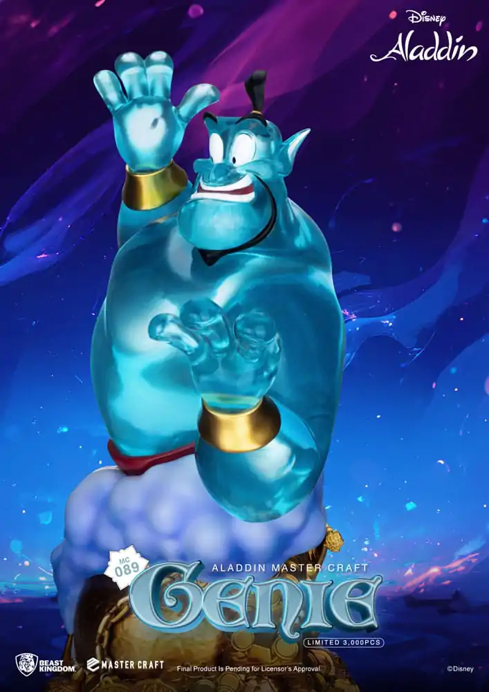 Disney (Aladdin) Master Craft szobor Genie 42 cm termékfotó