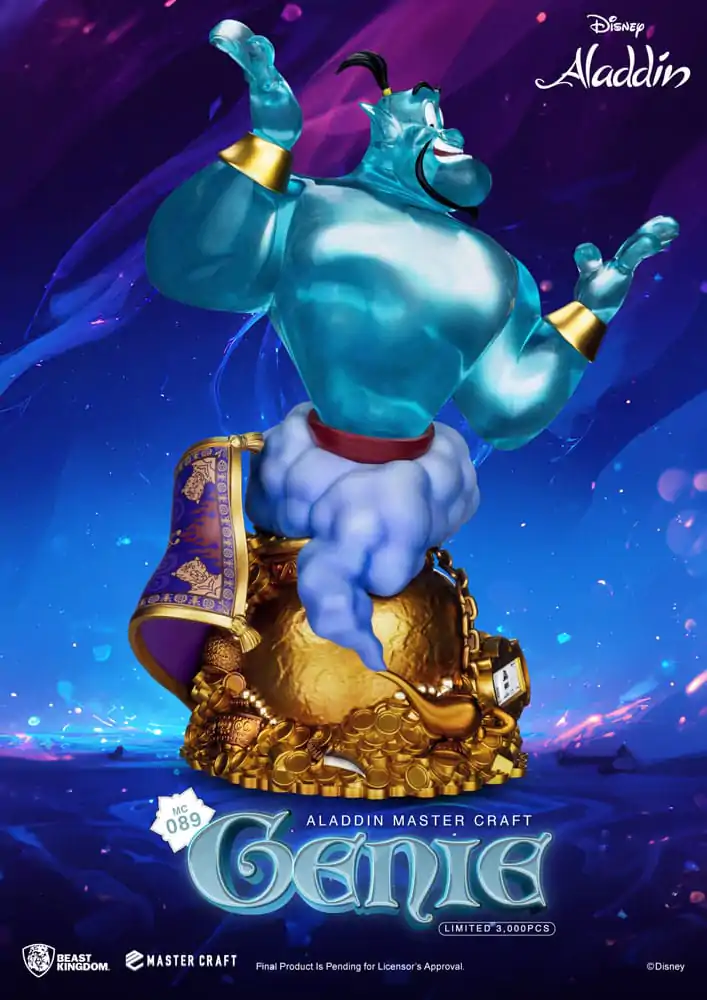 Disney (Aladdin) Master Craft szobor Genie 42 cm termékfotó