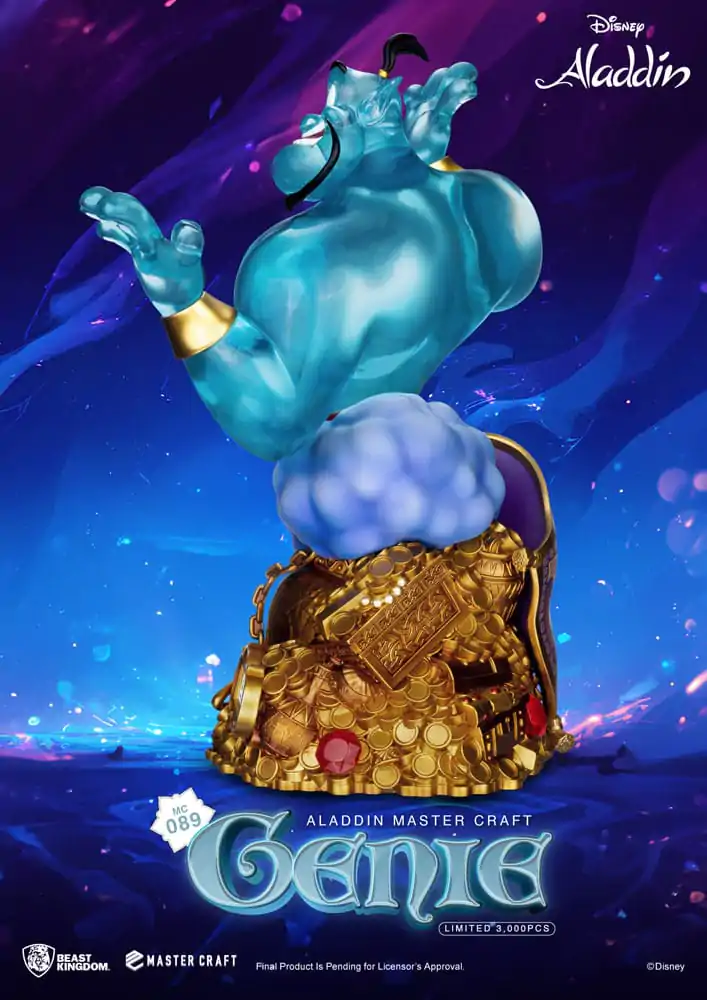 Disney (Aladdin) Master Craft szobor Genie 42 cm termékfotó