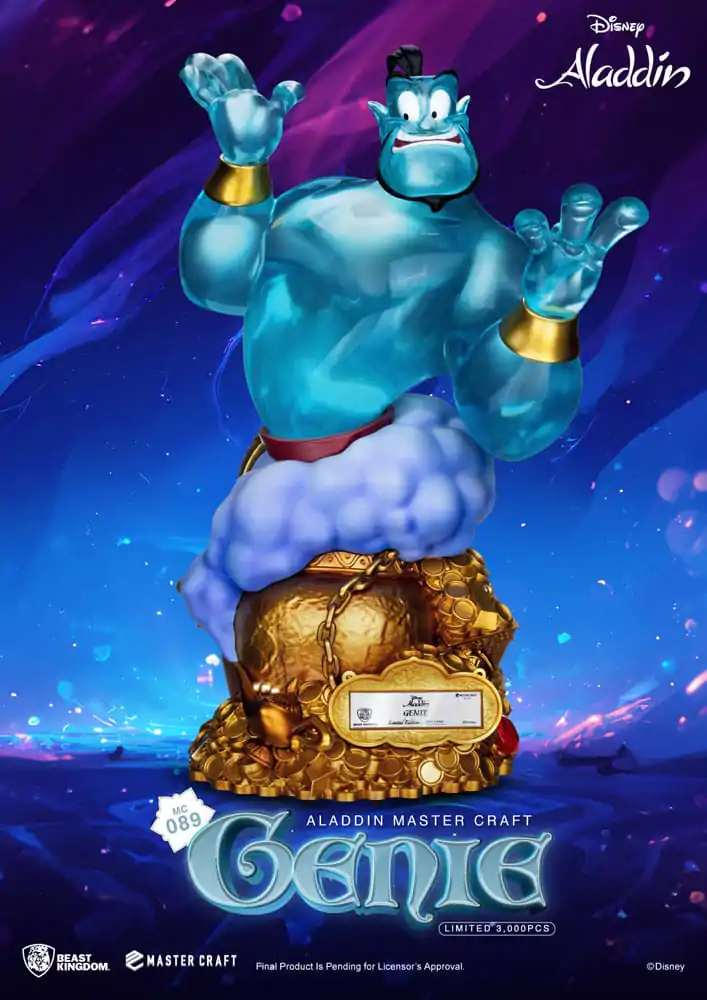 Disney (Aladdin) Master Craft szobor Genie 42 cm termékfotó