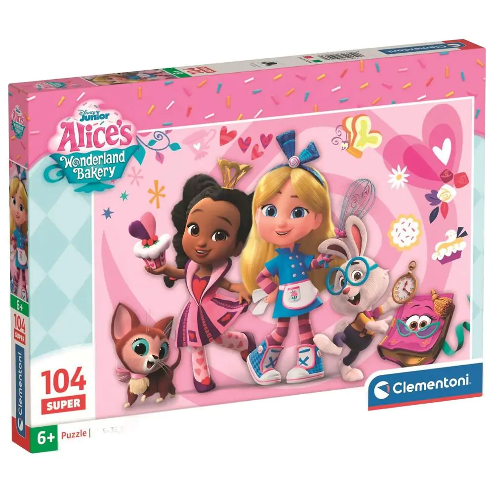 Disney Alice Bakery super puzzle 104 dielikov produktová fotografia