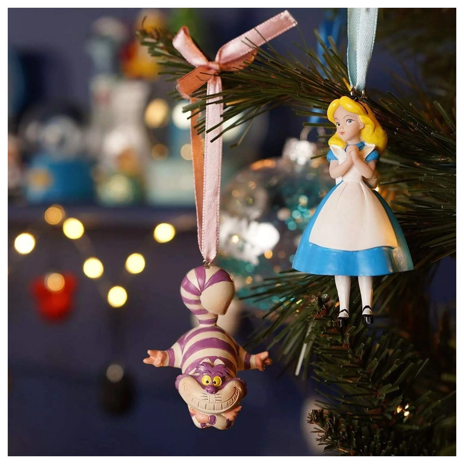 Disney Alice in Wonderland Súprava 2 závesných dekorácií produktová fotografia