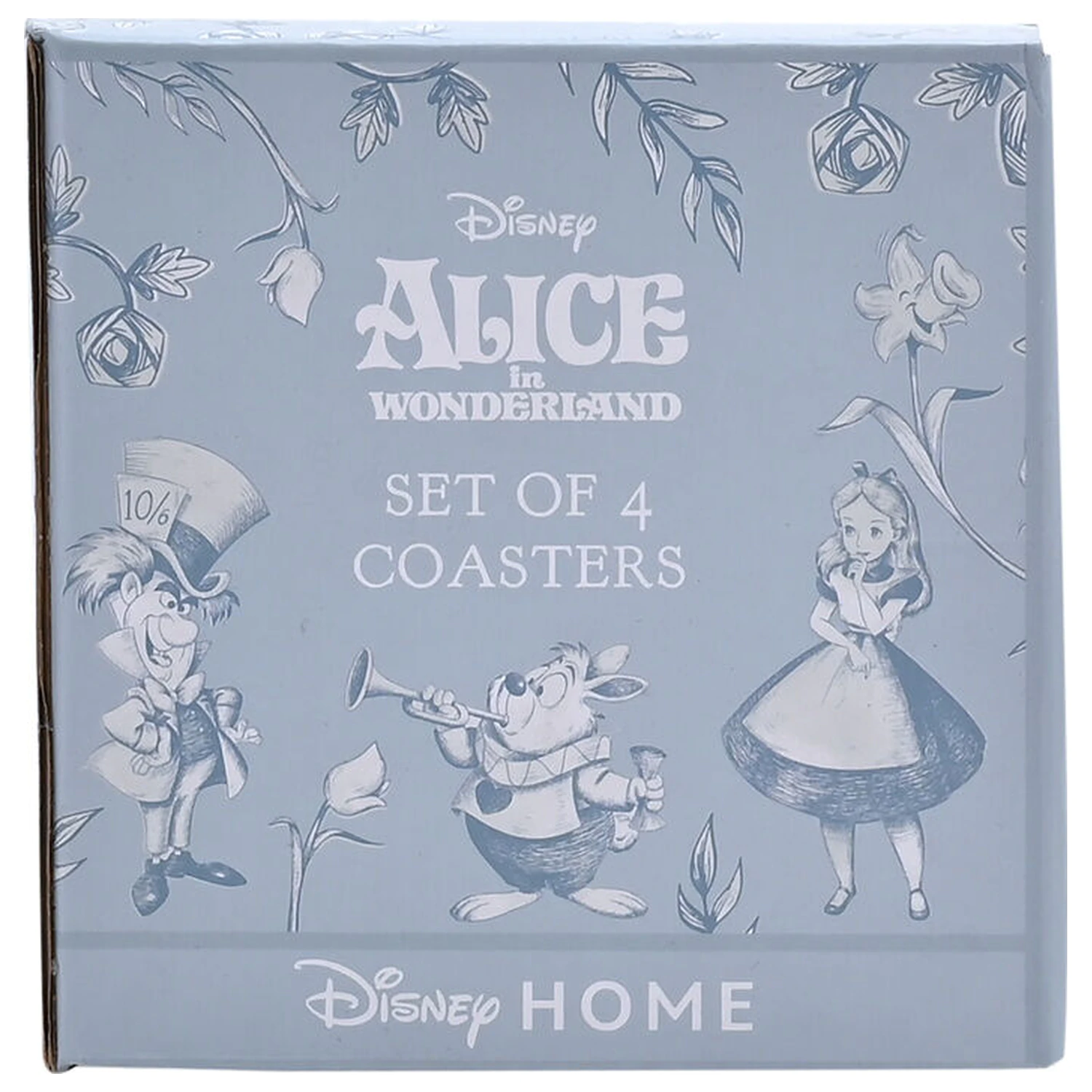 Disney Alice in Wonderland súprava 4 podložiek pod poháre produktová fotografia