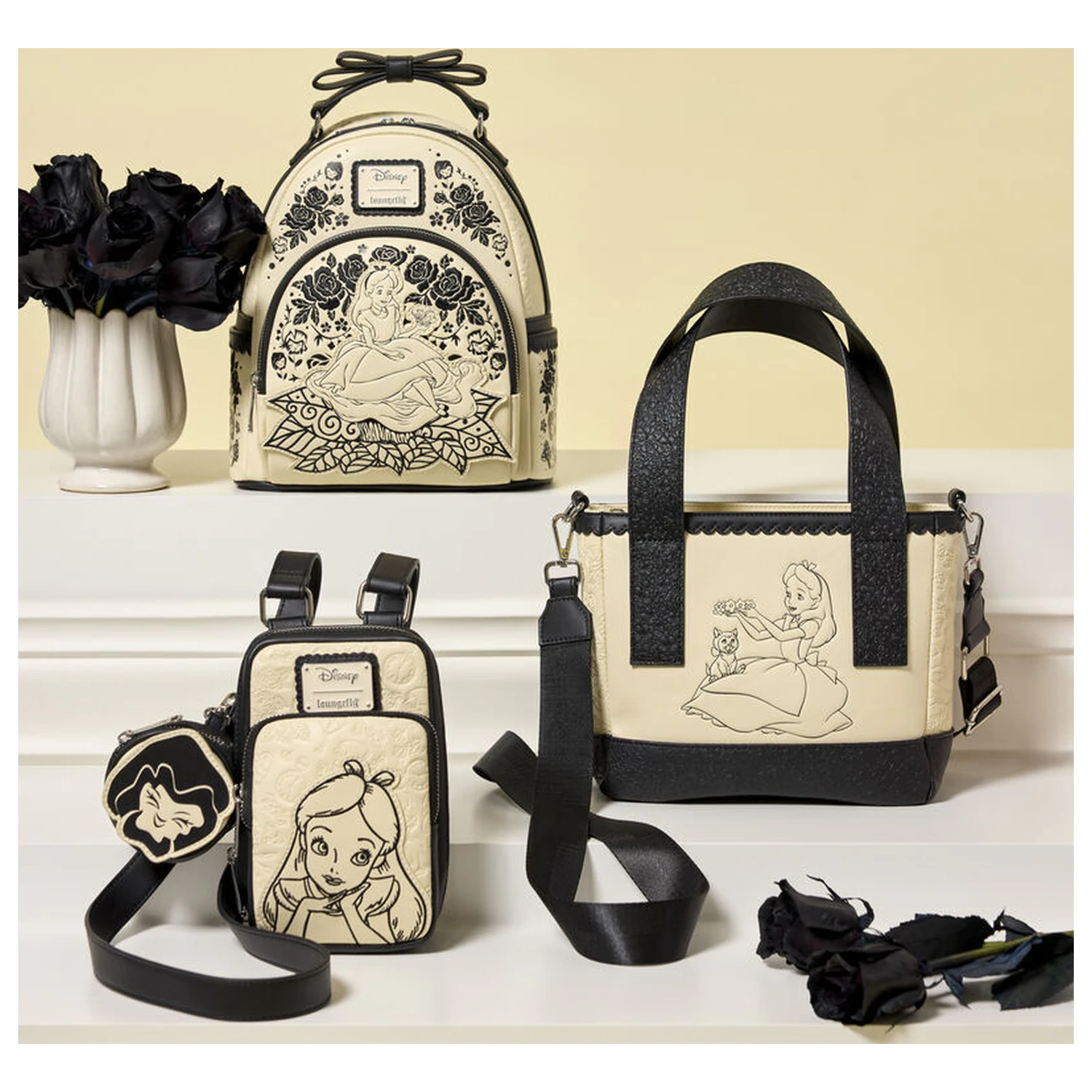 Disney Alice in Wonderland Kvetinový batoh 26cm produktová fotografia