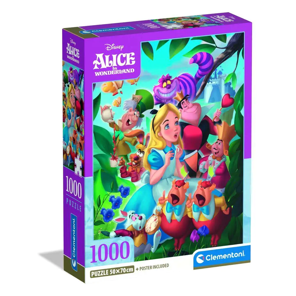 Disney Alice in Wonderland puzzle 1000ks produktová fotografia