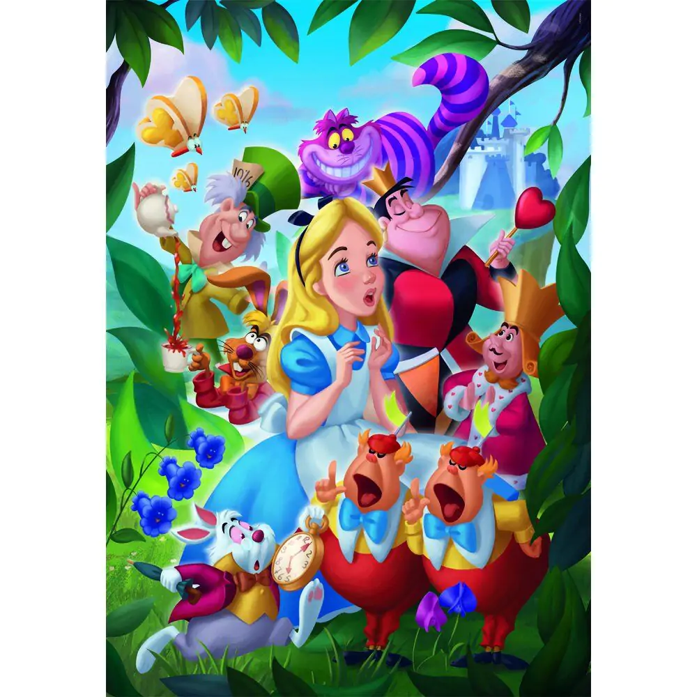 Disney Alice in Wonderland puzzle 1000ks produktová fotografia