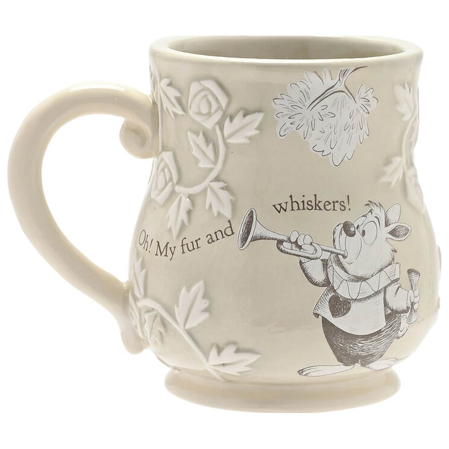 Disney Alice in Wonderland hrnček s Bielym Králikom produktová fotografia
