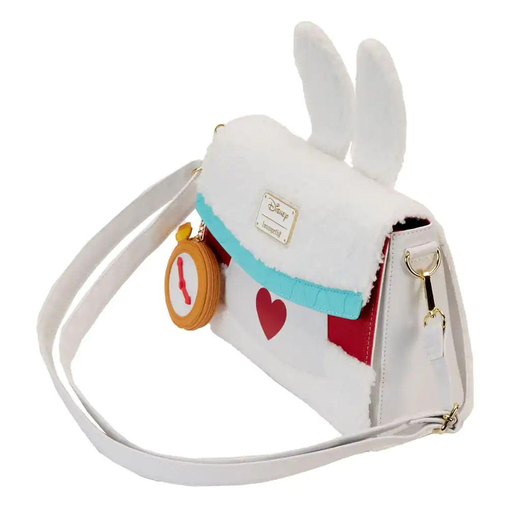 Disney by Loungefly Crossbody Alice in Wonderland White Rabbit Cosplay crossbody kabelka produktová fotografia