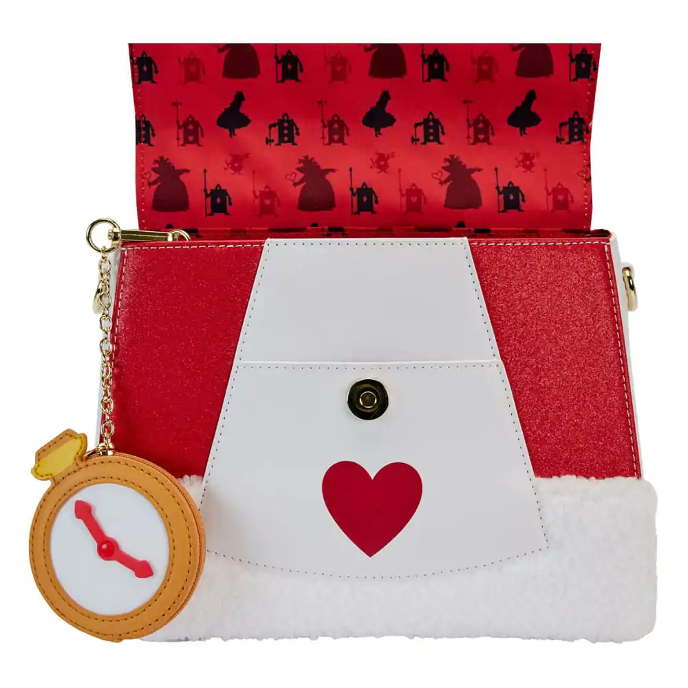 Disney by Loungefly Crossbody Alice in Wonderland White Rabbit Cosplay crossbody kabelka produktová fotografia