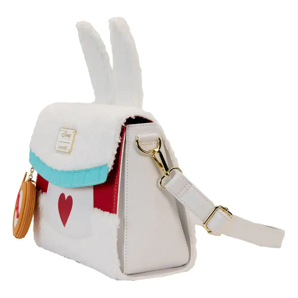 Disney by Loungefly Crossbody Alice in Wonderland White Rabbit Cosplay crossbody kabelka produktová fotografia