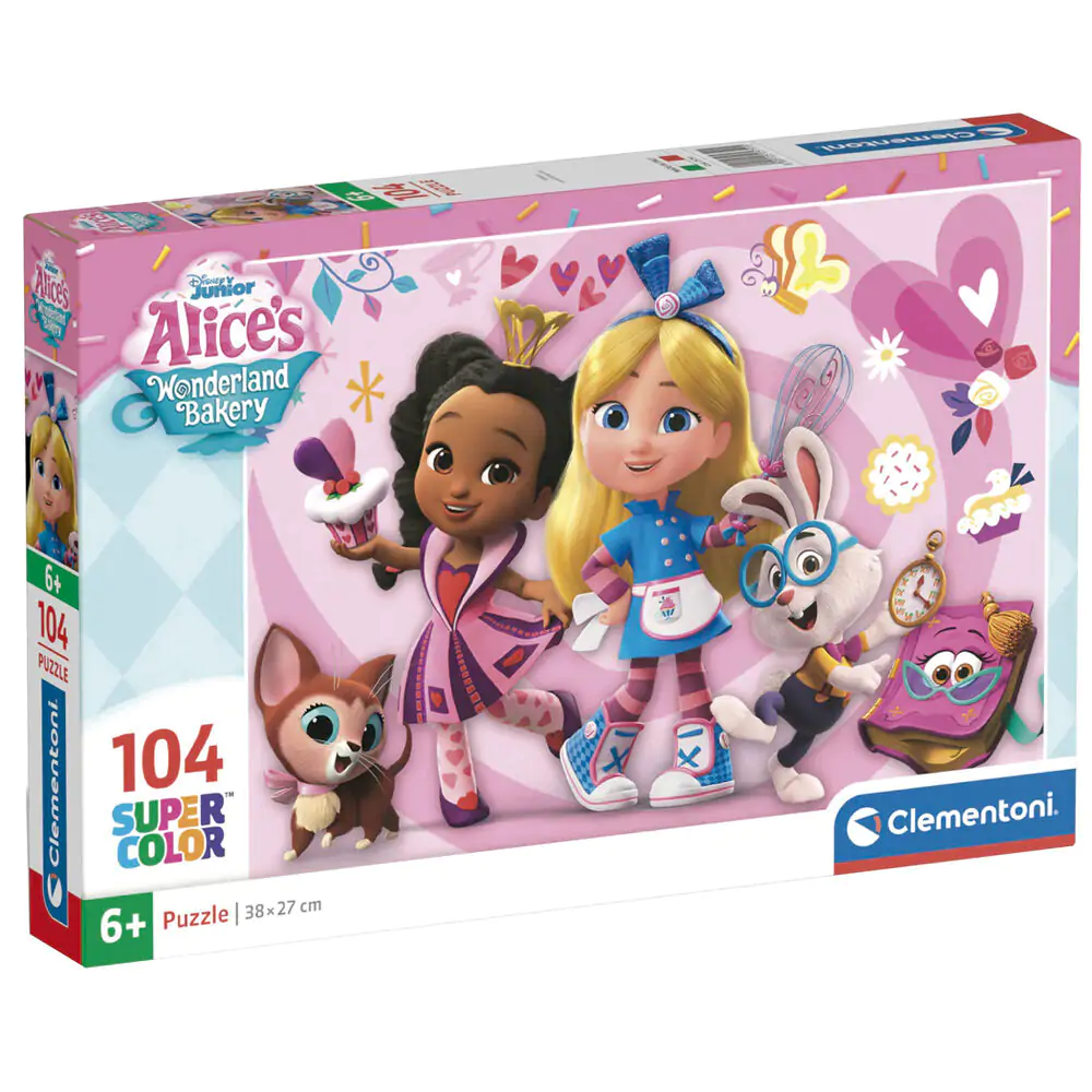 Disney Alice Wonderland Bakery puzzle 104 dielikov produktová fotografia