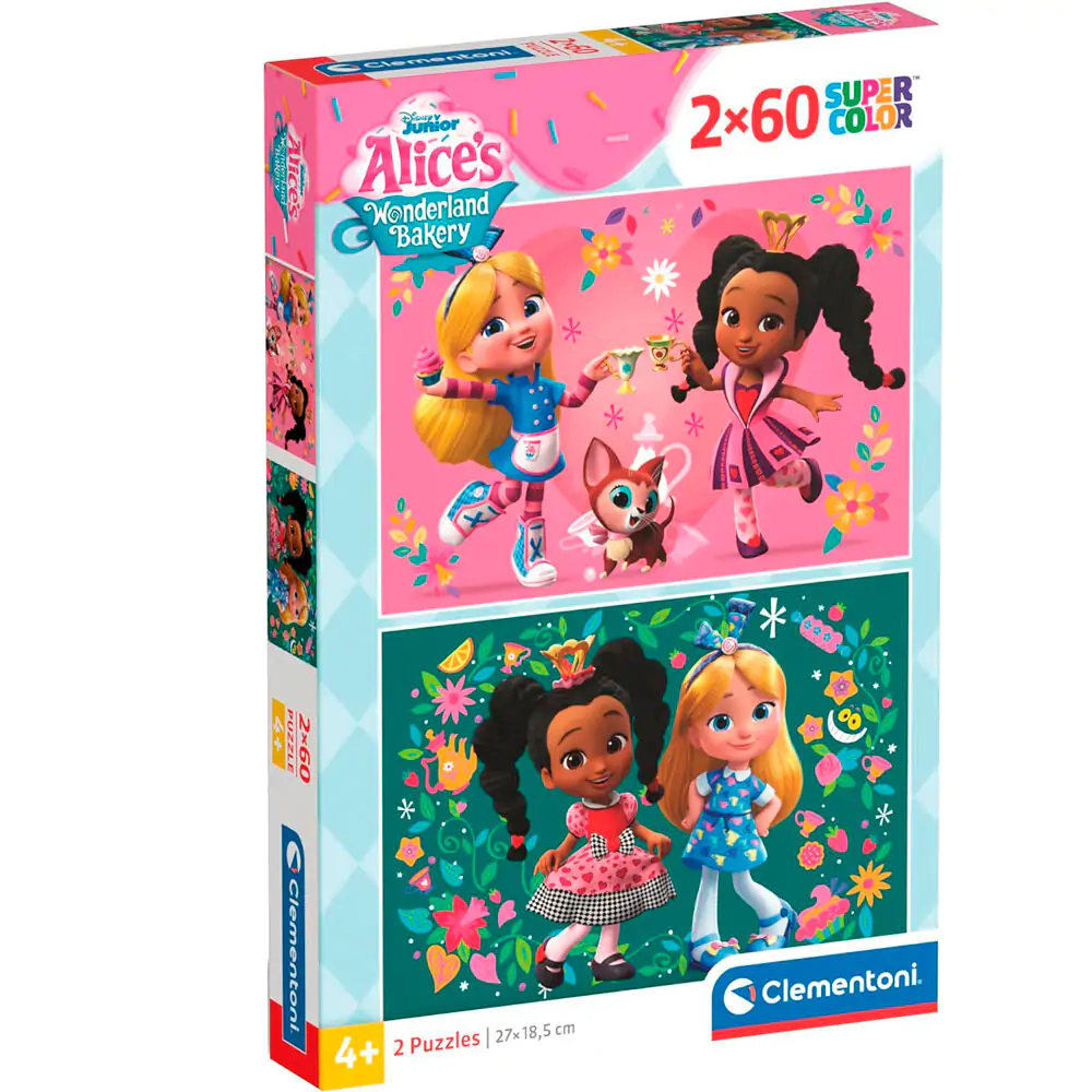 Disney Alicia Bakery puzzle 2x60 dielikov produktová fotografia