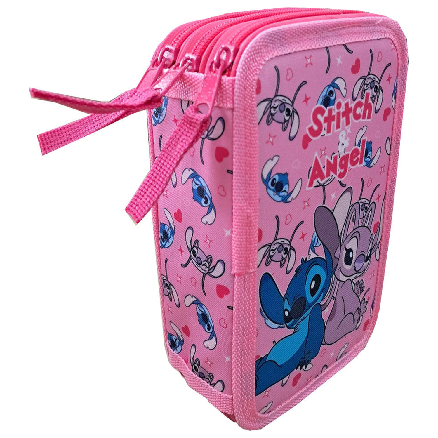Disney Angel & Stitch trojitý peračník produktová fotografia