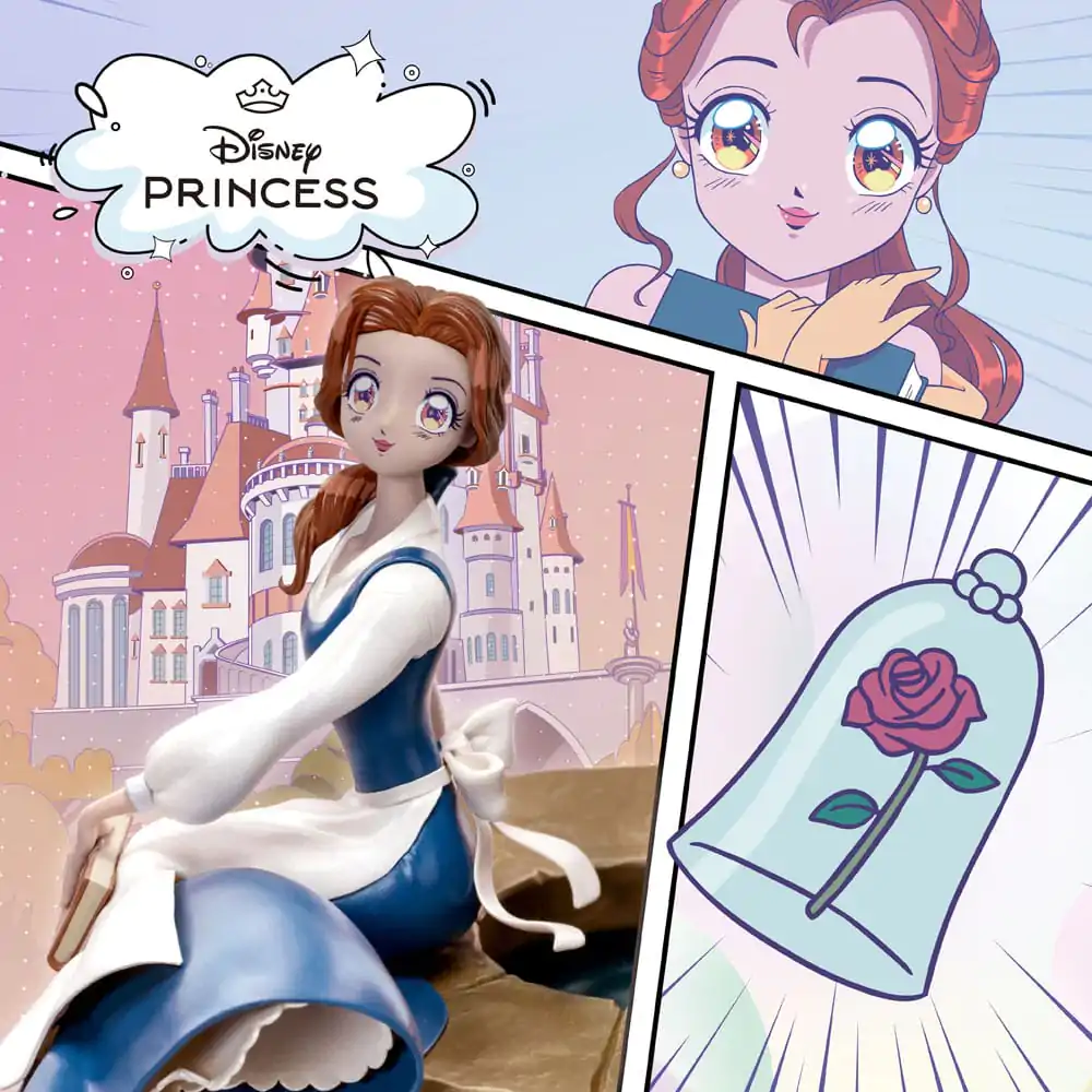 Disney Anime Princess Scale socha Belle 15 cm produktová fotografia