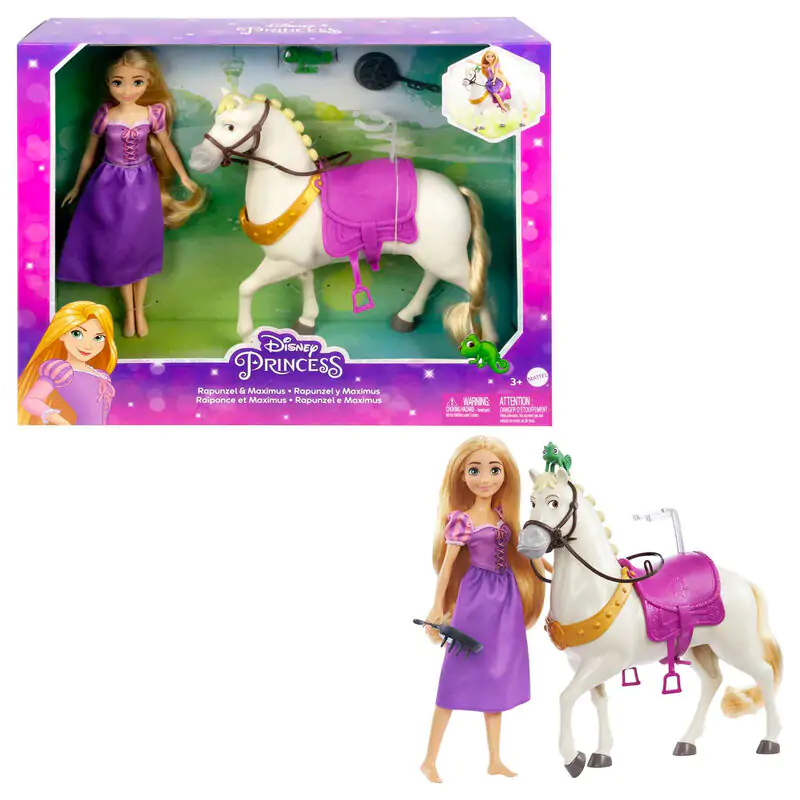 Disney Rapunzel - Maximus & Rapunzel bábika produktová fotografia