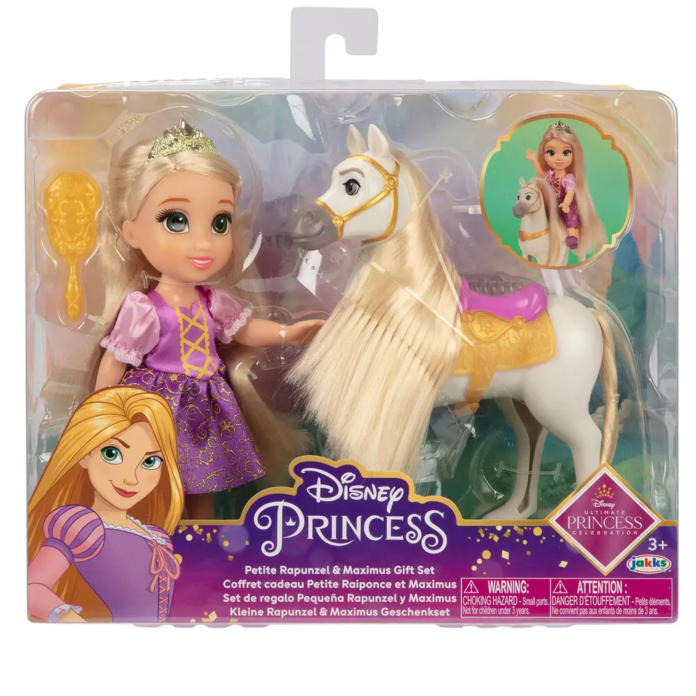 Disney Tangled Rapunzel + Maximus figúrka 15 cm termékfotó