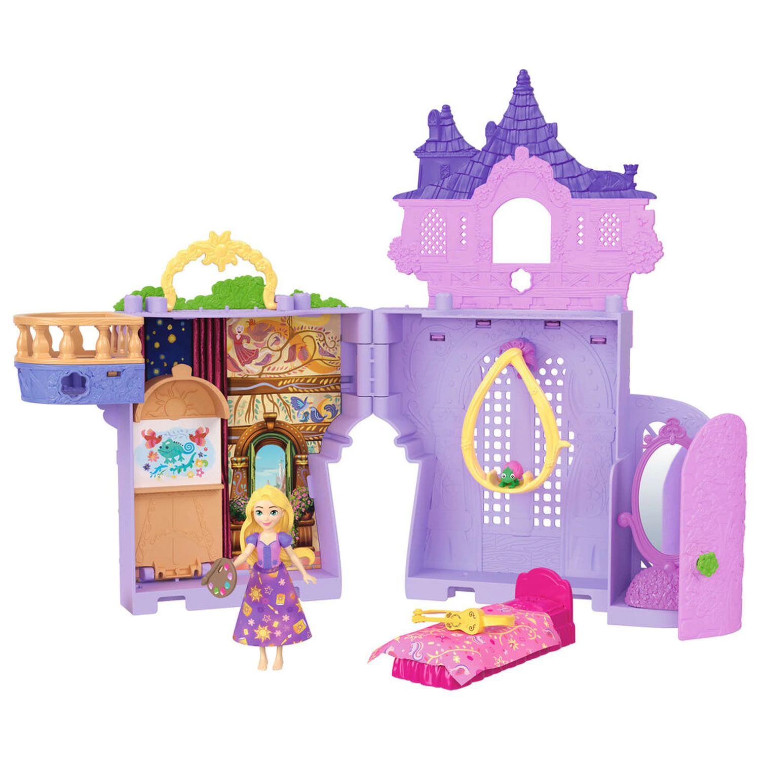 Disney Rapunzel mini hrad playset produktová fotografia
