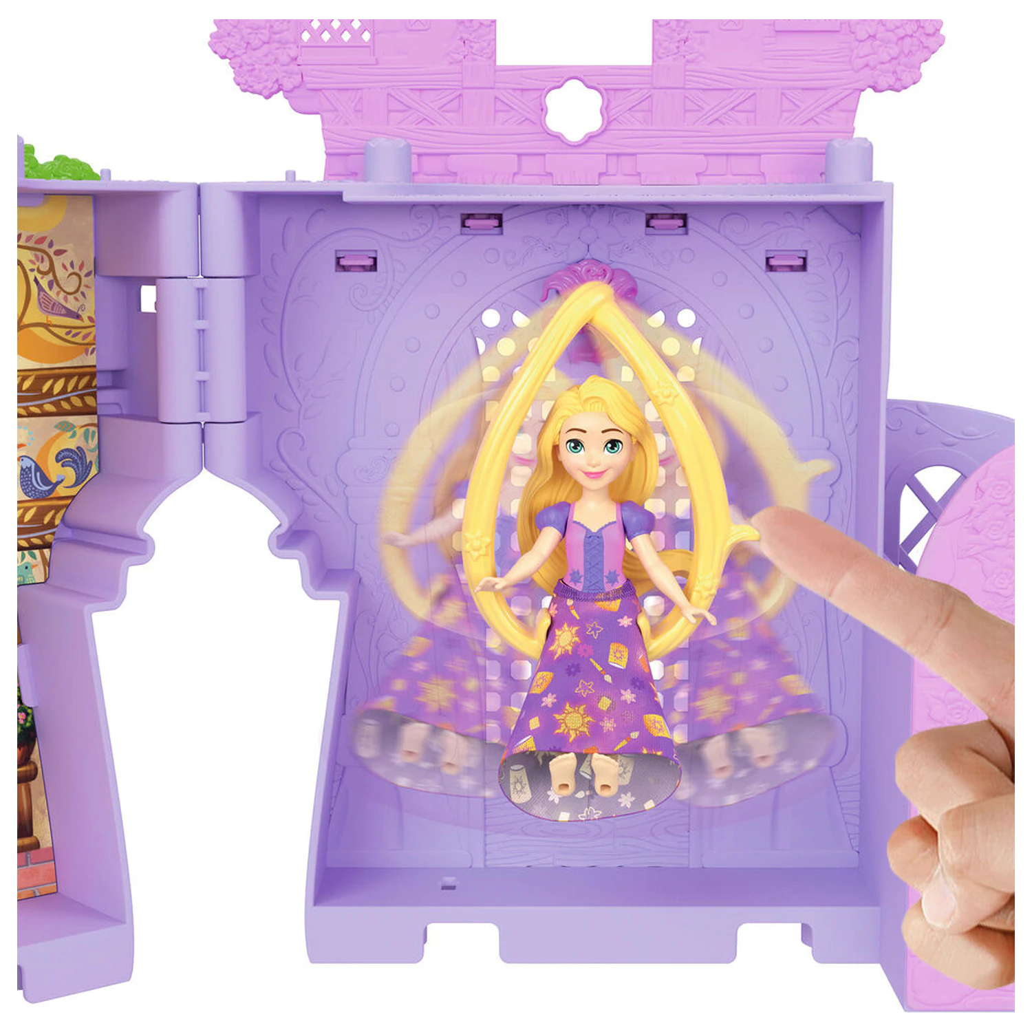 Disney Rapunzel mini hrad playset produktová fotografia