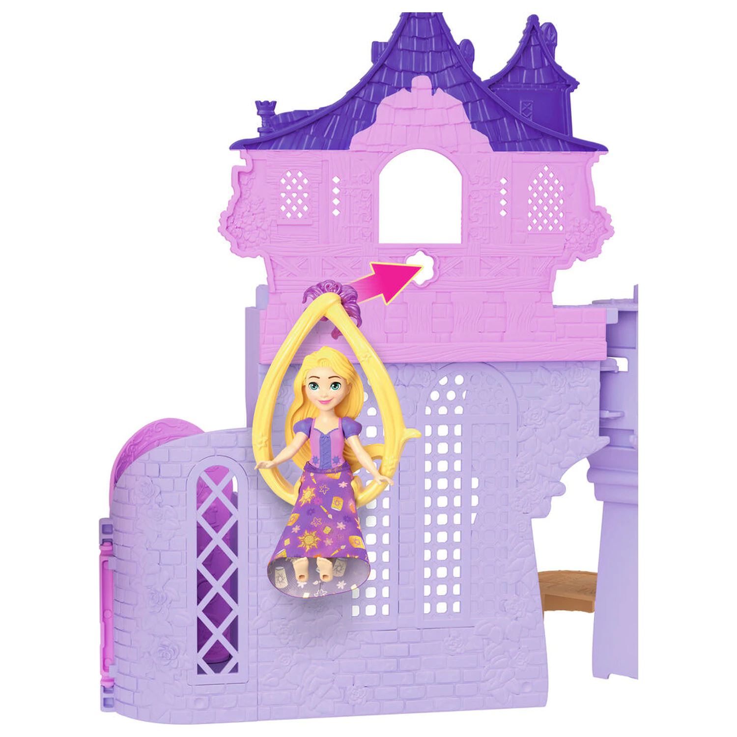 Disney Rapunzel mini hrad playset produktová fotografia