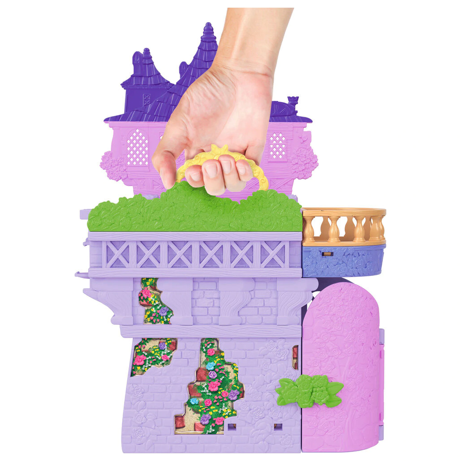 Disney Rapunzel mini hrad playset produktová fotografia