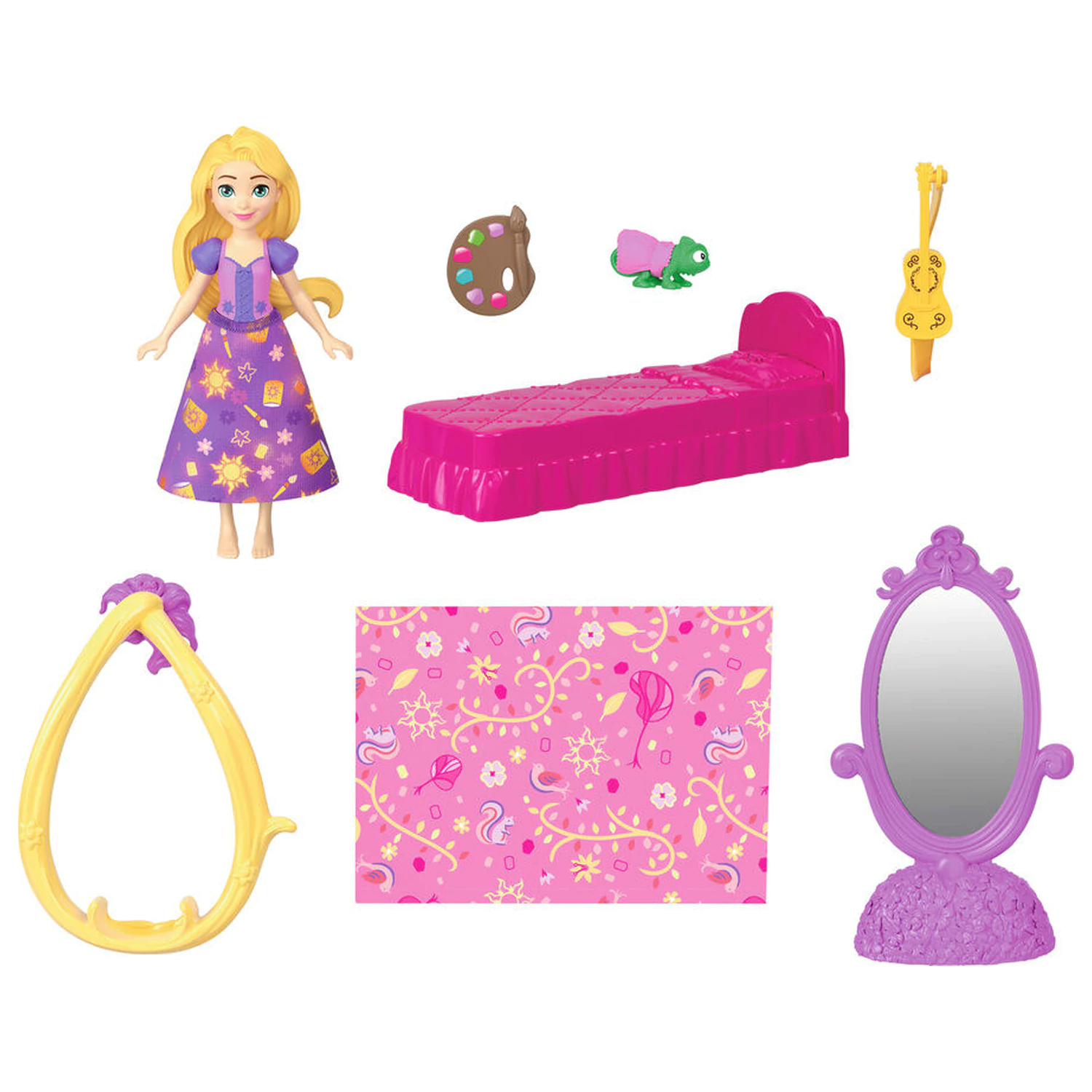 Disney Rapunzel mini hrad playset produktová fotografia