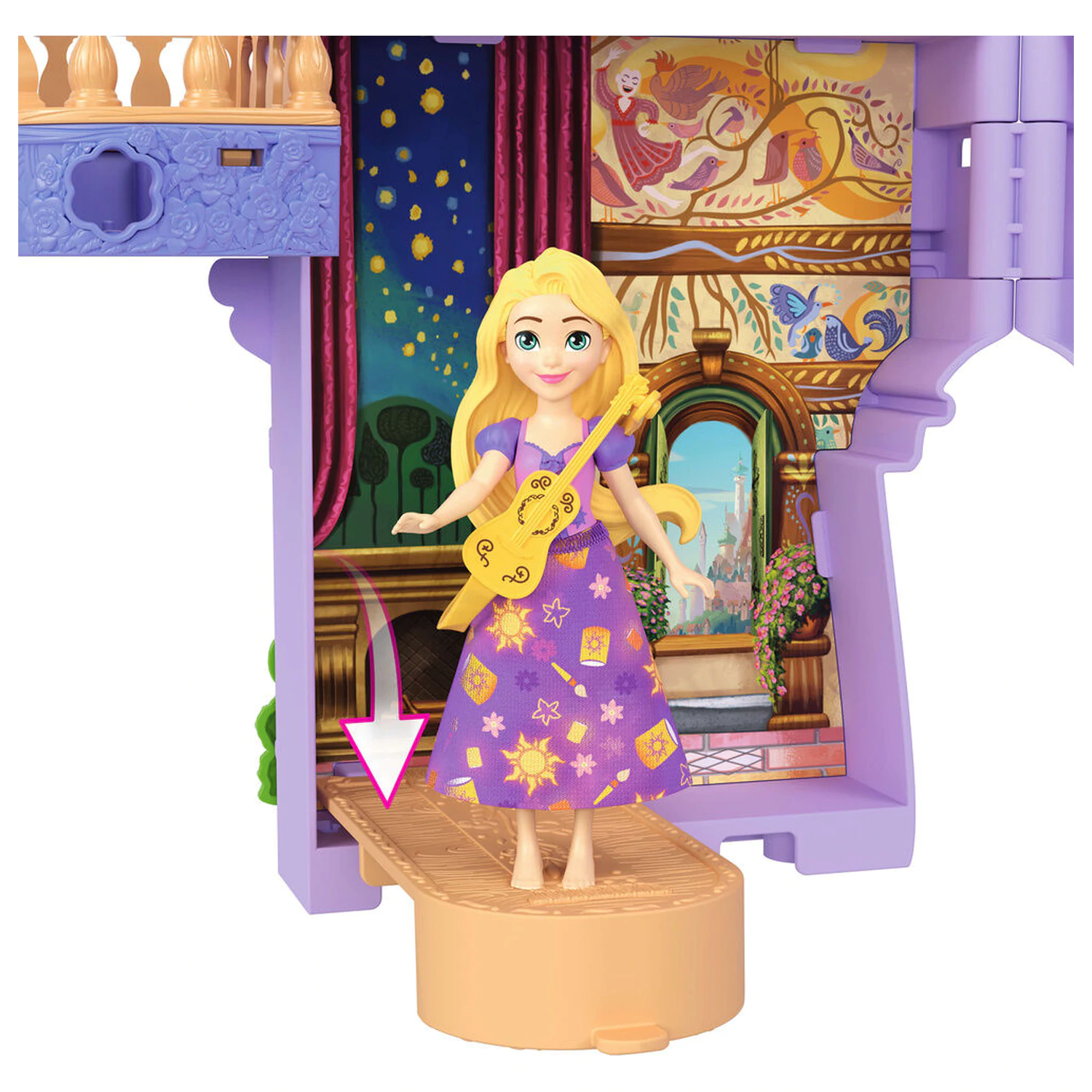 Disney Rapunzel mini hrad playset produktová fotografia