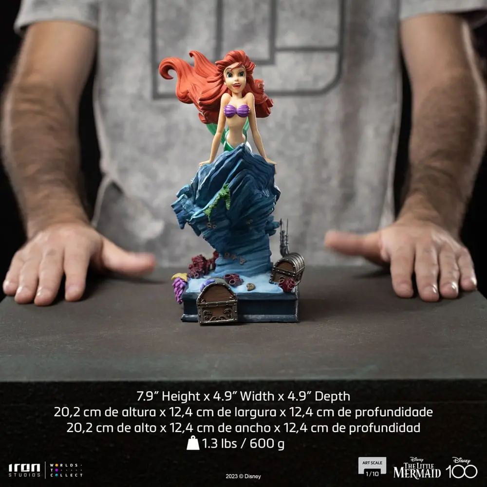 Disney Art Scale socha 1/10 Little Mermaid 20 cm produktová fotografia