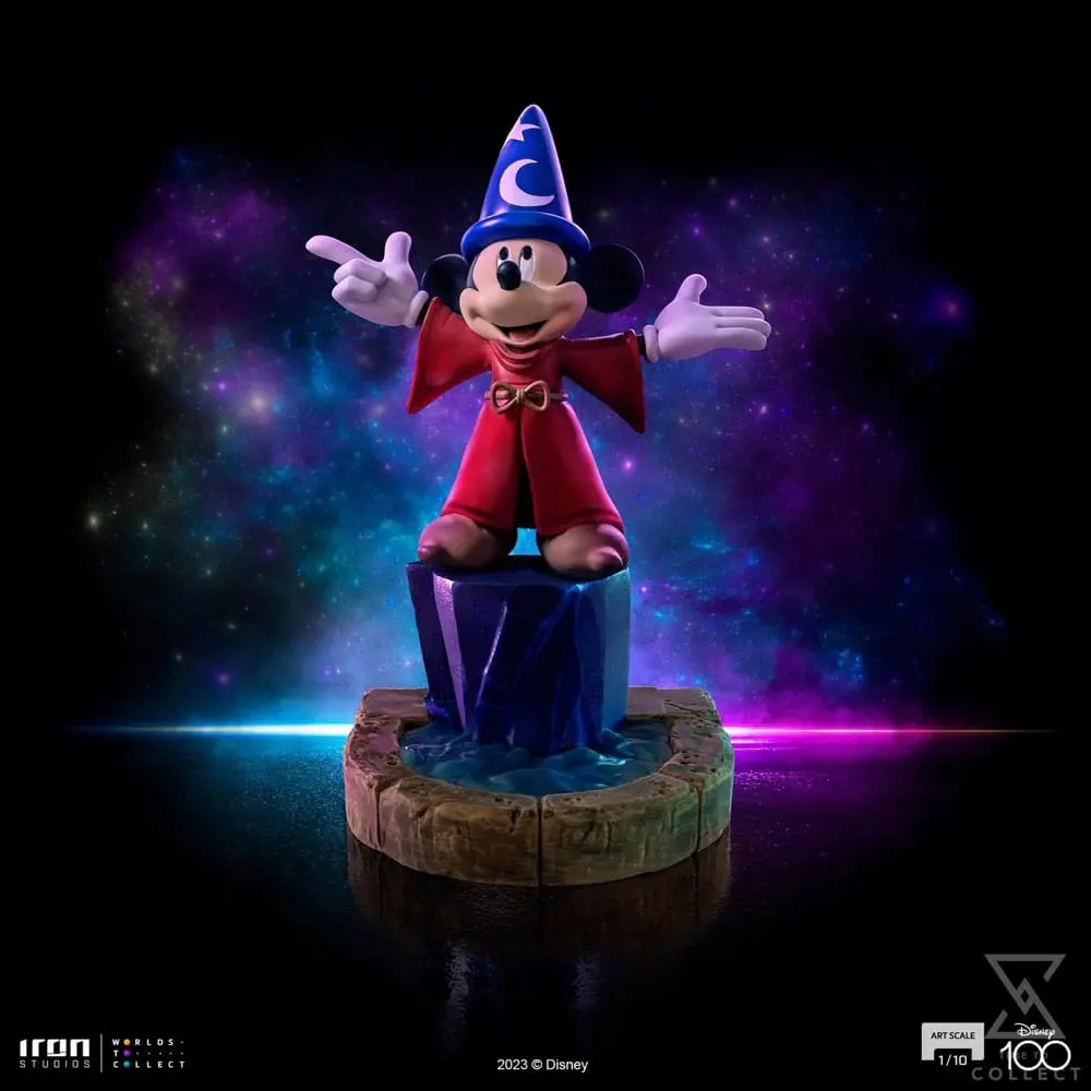 Disney Art Scale Statue 1/10 Mickey Fantasia Regular 25 cm termékfotó