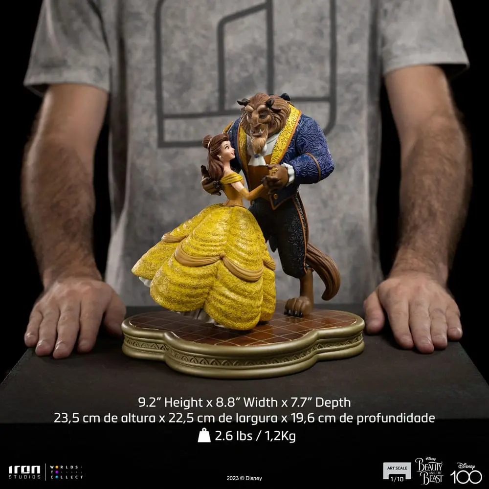 Disney Art Scale Socha 1/10 Beauty and the Beast 29 cm produktová fotografia