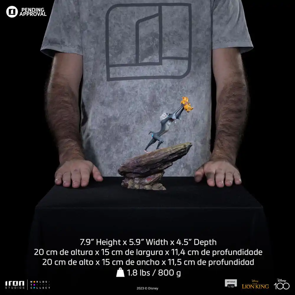 Disney Art Scale Socha 1/10 The Lion King 20 cm produktová fotografia