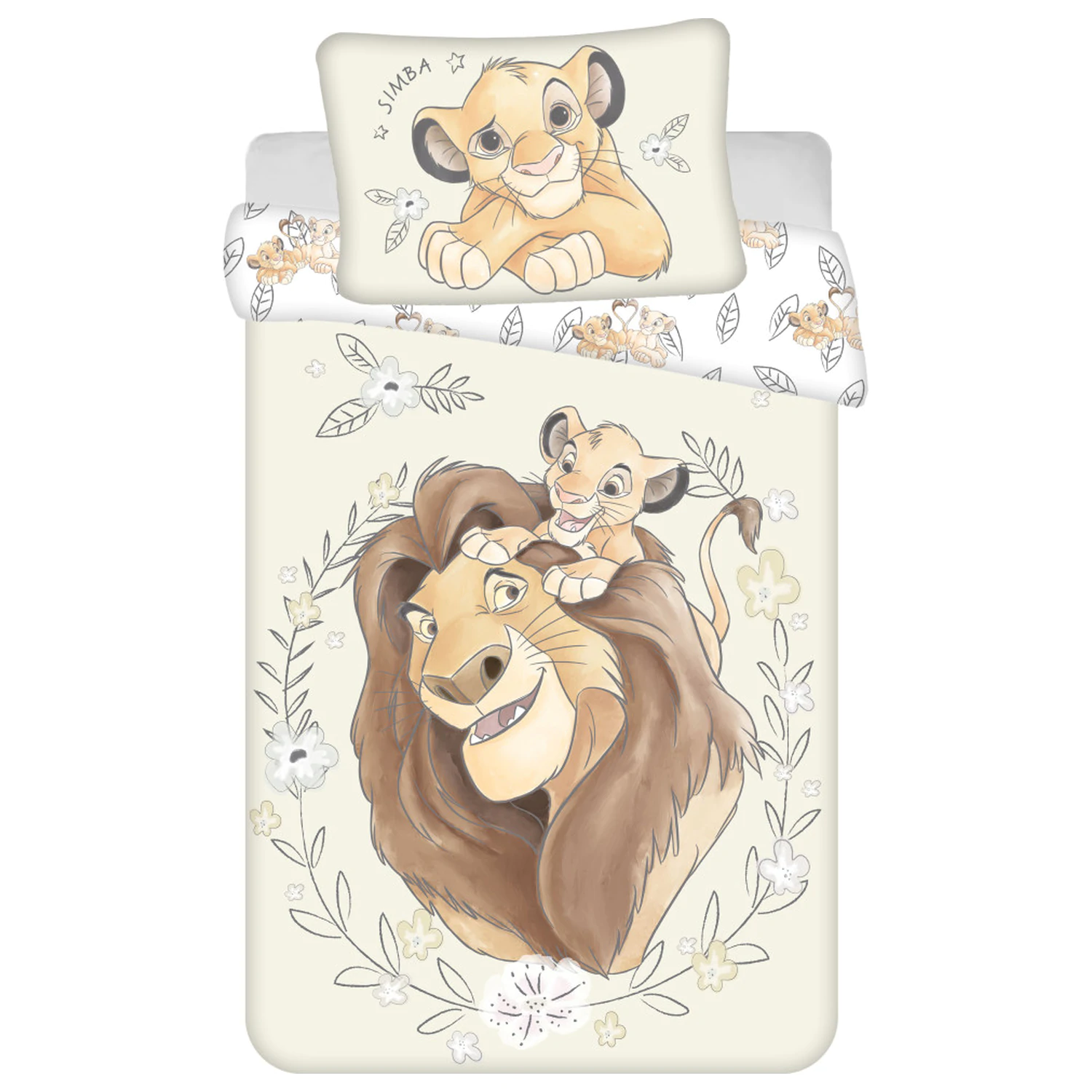 Disney The Lion King Simba Obliečka na detskú perinu produktová fotografia