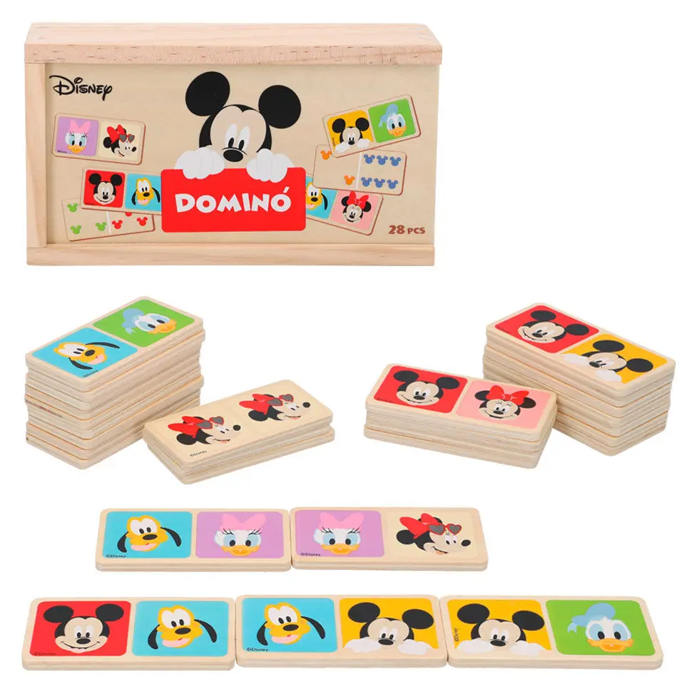Disney Baby drevené domino produktová fotografia