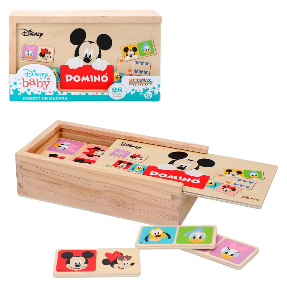 Disney Baby drevené domino produktová fotografia